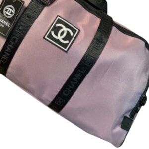 CHANEL NWT Mauve Duffel GYM Weekender Bag